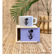 Store Tarot Gül Tasarımlı Kutulu Kupa