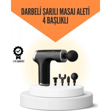 Pileli Store Sessiz Çalışan Taşınabilir Kas Masaj Aleti