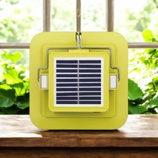 Store 3 Modlu Solar Enerjili Kamp Işığı – Askılı ve Mıknatıslı Işıldak, Powerbank Özellikli 3X1200 Mah Şarjlı LED Kamp Aydınlatma Lambası, Taşınabilir Outdoor Fener