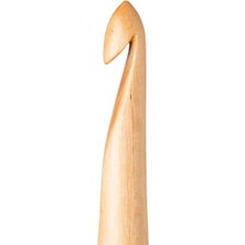 Zemira La Mia Whitewood 6 mm 15.5 cm Ahşap Yün Tığ