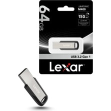 Lexar 64GB M400 Jumpdrive Usb3.2 150MB/S LJDM400064G-BNBNG