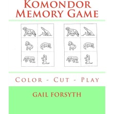 Zemira Komondor Memory Game: Color - Cut - Play