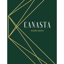 Zemira Canasta Score Sheets: Playing Card Game Scoring Card (Family Game Night Tournament Series)
