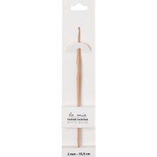 Zemira La Mia Whitewood 2 mm 15.5 cm Ahşap Yün Tığ
