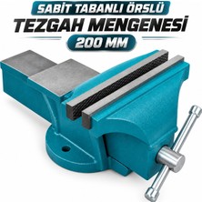 Badem10 HD21200 Tezgah Mengenesi Sabit Tabanlı Örslü 200 mm 20 cm Maksimum 18 cm Ağız Açıklığı Ağır Hizmet Tipi