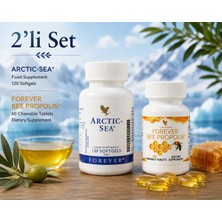 Forever Living Products Arctic Sea Omega-3+Bee Propolis 2'li Set