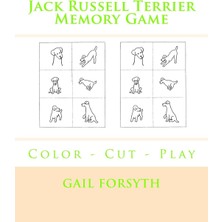 Zemira Russell Terrier Memory Game: Color - Cut - Play