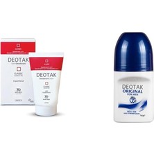 Zemira Deotak Normal Ciltler Için Klasik Deodorant (35 Ml) x Deotak Erkekler Için Roll-On De