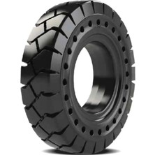 Nubes 6.50-10 Powel 3l+-Segmansız-Delıklı-Sıyah-Dolgu Forklift Lastiği