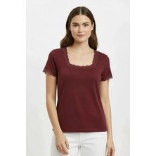 Nazzain Kare Yaka Dantelli Crop