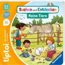 Zemira Tiptoi® Suchen Und Entdecken: Meine Tiere, Tierbuch Mit Geräuschen Und Liedern