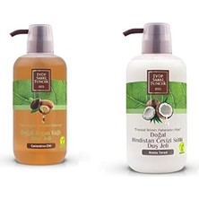 Zemira Doğal Argan Yağli Duş Jeli (600 Ml) Xeyüp Doğal Hindistan Cevizi Süt