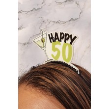 Zemira P.e.k.shop Happy 50 Taç, 50 Yaş Doğum Günü Tacı