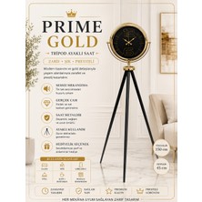 Prime Gold Şık Tripod Ayaklı Saat