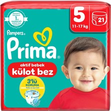 Zemira Külot Bez, 5 Numara Bebek Bezi, 21 Adet