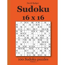 Zemira Sudoku 16 x 16: 100 Sudoku Puzzles Volume 3