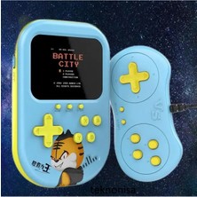 Teknonisa Mavi El Atarisi 500 Oyunlu Nostalji Oyun Konsolu 2 Kişilik 3.5 Inç Gameboy