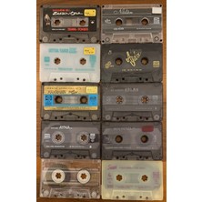 Raks 10 Adet Türkçe Kaset (Kartonet Kapak Yoktur Fotoğraftaki Kasetler Gönderilecektir)