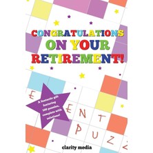 Zemira Congratulations On Your Retirement Puzzle Book