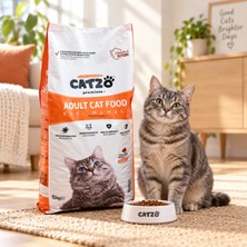 CATZO Premium Tavuklu Yetişkin Kedi Maması 15 Kg Omega 3 & 6