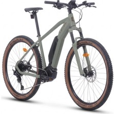 Carraro Kifuka E7 27.5 Elektrikli Bisiklet 504W 11 Vites E-Mtb Nikel Gri Kahve Siyah 44 Kadro