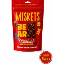 Çikolata Kaplı Jelly Ayıcık 120 gr x 6 Adet