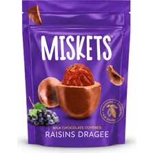 Miskets Sütlü Çikolata Kaplı Üzüm Draje 70 gr
