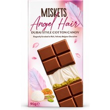 Miskets Angel Hair Sütlü Dubai Çikolatası 90 gr,