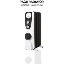 Luxell LUX11-FP-BW 11 Dilim 2700 Watt Turbo Fanlı Yağlı Radyatör