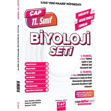 Parlayan Projeler Çap Yayınları 11. Sınıf Biyoloji Maarif Model Set