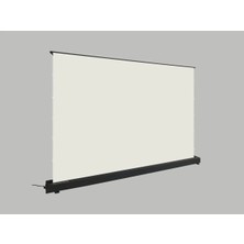 Maison Luré Projeksiyon Perdesi 248X168 cm Motorlu Gergili Soft Mat Beyaz