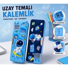 Maison Luré Kalem Kutusu Uzay Temalı Dayanıklı , Şık ve Fonksiyonel Tasarım