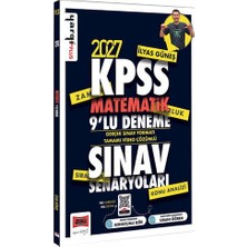 Parlayan Projeler Yargı Yayınları 2027 Kpss Matematik Sınav Senaryoları Tamamı Video Çözümlü 9 Deneme Ilyas Güneş