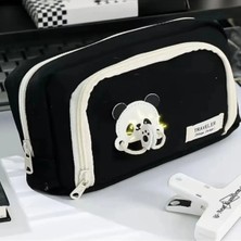 Maison Luré Kalem Kutusu Renkli Panda Model Kalemlik, Şık ve Kullanışlı Tasarım