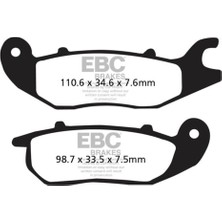 Ebc FA375 Honda Cbr 125R 04-16 , MSX125 13-21 Ön Fren Balatası