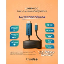 Truebo Longhdc Usb-C To HDMI Dönüştürücü