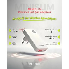 Truebo Minislim 30W Hızlı Şarj Adaptörü