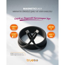 Truebo MagneticEasy Dayanıklı Şarj ve Veri Kablosu