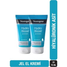 Neutrogena Hydro Boost El Kremi 24 Saat NeMlendirme Etkisiyle 2×75 Ml Tüm Cilt Tiplerine Uygun