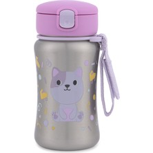 Skip Hop Besties Squad Pipetli Paslanmaz Çelik Suluk - Kedi