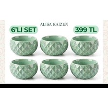 Porselen sunumluk lüks kase 12cm 6 300ml