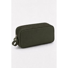 Maison Luré Kalem Kutusu Haki Unisex Kalemlik, Tek Gözlü, 20X10X3CM, Şık ve Pratik Tasarım