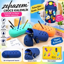 Maison Luré Kalem Kutusu Renkli Geniş Iç Hacimli Silikon , Eğlenceli Süslemeli Tasarım