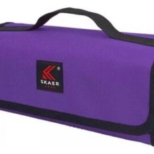Maison Luré Kalem Kutusu Mor Xc-06 Kalemlik ile Düzenli ve Şık Çalışma Alanları