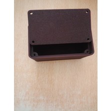 Ten Elektronik 90*50*40 mm Proje Kutusu Siyah Beyaz Mavi Kahverengi Sağlam