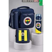 Maison Luré Kalem Kutusu Navy Legacy Collection Beslenme Çantası ve 500 ml Matara Seti