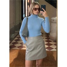 Onno Style Fitilli Balıkcı Yaka Basic Kazak