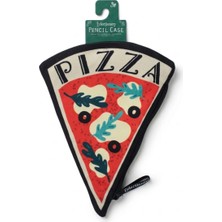 Maison Luré Kalem Kutusu Renkli Pizza Desenli Kalemlik, Pratik ve Şık Çanta, Öğrenci ve Çocuklar Için