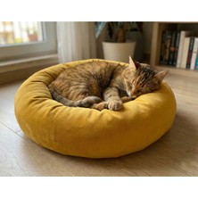 Maison Luré Kedi ve Köpek Yatağı Konforlu 50 cm Kedi ve Küçük Irk Köpek Yatağı