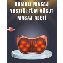 Maison Luré Masaj Cihazı Çok Fonksiyonlu Boyun Bel Sırt Masaj Yastığı, Araç Içi Kullanım